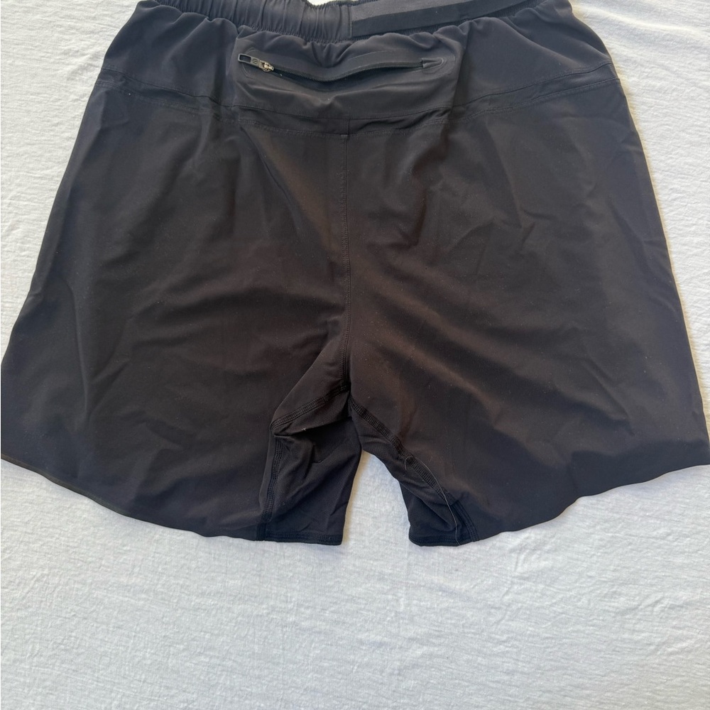 lululemon athletica Men's Black Athletic Shorts